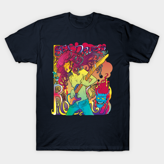 psychedelic checkered shirt